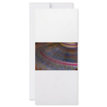 Colorful night fair ride action spinning shot custom rack cards