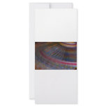 Colorful night fair ride action spinning shot rack cards