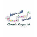 Colorful Notes Organist t-shirts by heavenly_sonshine Colorful Notes Organist t-shirts