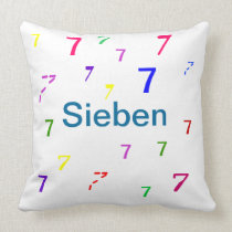 Colorful Numbers Pillows - CricketDiane pillows