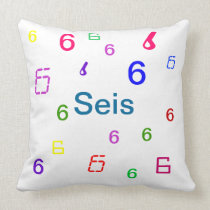 Colorful Numbers Pillows - CricketDiane pillows