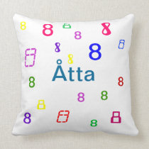 Colorful Numbers Pillows - CricketDiane pillows