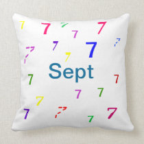 Colorful Numbers Pillows - CricketDiane pillows