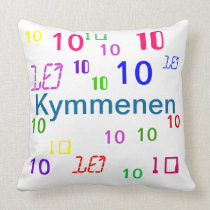 Colorful Numbers Pillows - CricketDiane pillows