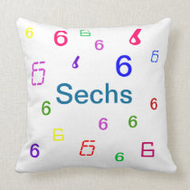 Colorful Numbers Pillows - CricketDiane pillows