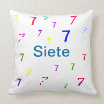 Colorful Numbers Pillows - CricketDiane pillows