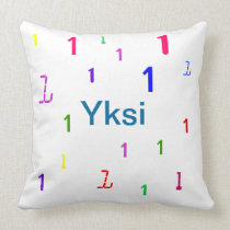 Colorful Numbers Pillows - CricketDiane pillows