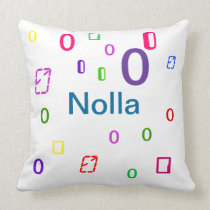 Colorful Numbers Pillows - CricketDiane pillows