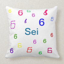Colorful Numbers Pillows - CricketDiane pillows