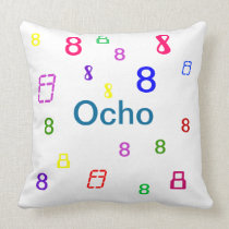 Colorful Numbers Pillows - CricketDiane pillows