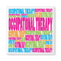 Colorful Occupational Therapy magnets by busybees Colorful Occupational Therapy magnets