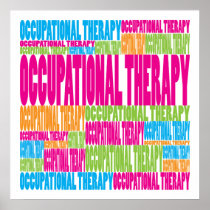 Colorful Occupational Therapy Posters