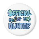 Colorful Official Easter Egg Hunter magnets