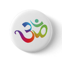 Colorful Om Button