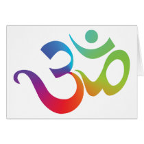 Colorful Om Gift Cards