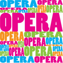 Colorful Opera photo sculptures