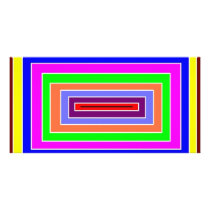 Colorful Optical Effect photo cards by Calenario Colorful Optical Effect photo cards