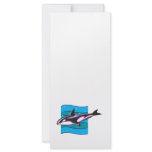 colorful orca design rack cards
