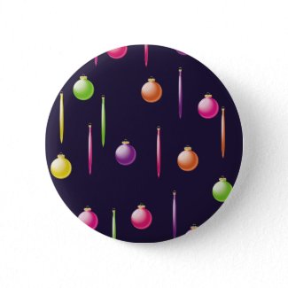 Colorful Ornaments Button