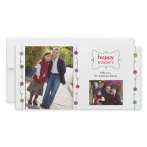 Colorful Ornaments Holiday Photo Card photo cards by artladymanor Colorful Ornaments Holiday Photo Card photo cards