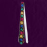 Colorful Ornaments In A Box Necktie