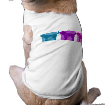 Colorful Otterhound Silhouettes Dog Shirt