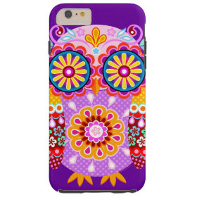 Colorful Owl iPhone 6 Plus Case