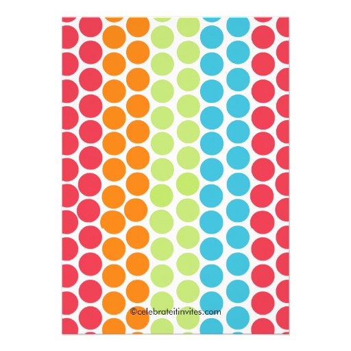 Colorful Owl Mobile Baby Shower Invitations