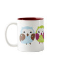 Colorful Owl Mug by blackunicorn Colorful Owl Mug