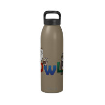 Colorful Owl Water Bottles