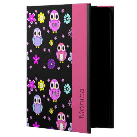 Colorful Owls Personalized iPad Air 2 Folio Case Powis iPad Air 2 Case