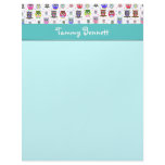 Colorful Owls Stationery letterhead