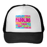 Colorful Paddling Hats