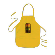 Colorful Paint Box Rainbow Apron