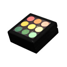 Colorful Paint Box Rainbow Keepsake Boxes