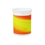 COLORFUL PAINT RAINBOW ART 2 DRINK PITCHER