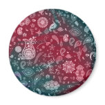 Colorful Paisley Magnet