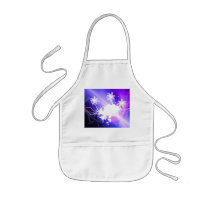Colorful Palm Trees Grunge Layout Aprons