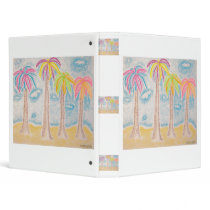 Colorful Palms-binder