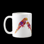 Colorful Parrots V4 mugs