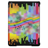 Colorful Party Music Case For iPad Air