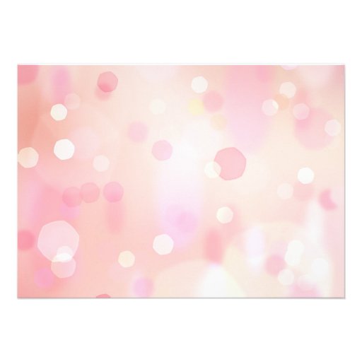 Colorful Pastel Lights Bridal Shower Invitation