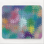Colorful Pastel Ripple Mousepad mousepads