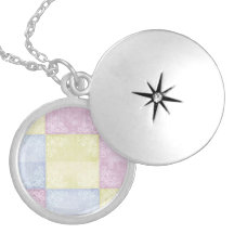 Colorful Pastels Patchwork Necklaces