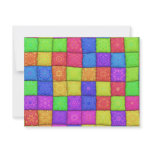 colorful patchwork announcements