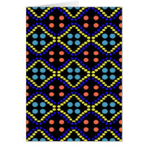 Colorful pattern cards