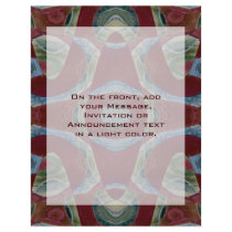 colorful pattern flyers by DonnaGraysonAbstract colorful pattern flyers