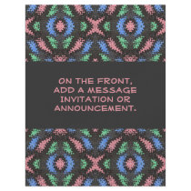 colorful pattern flyers