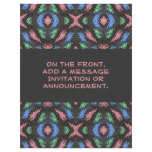colorful pattern flyers