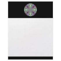 Colorful pattern. letterhead template